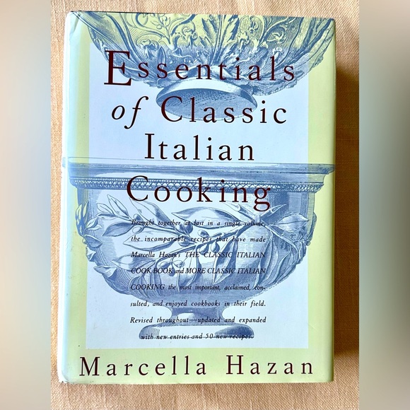 Kitchen Marcella Hazans Essentials Of Classic Italian Cooking Like New Poshmark